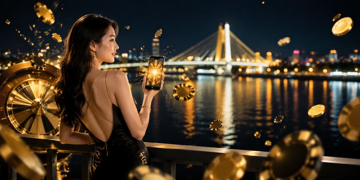 Người phụ nữ Việt Nam đang theo dõi bàn roulette live tại Cần Thơ