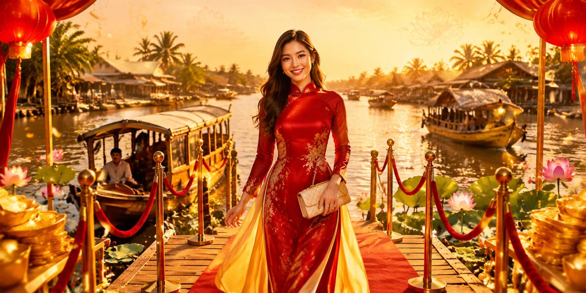 Người dùng cá cược trực tuyến tại lễ hội Tết vùng Đồng bằng sông Cửu Long